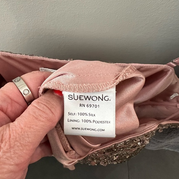 Sue Wong Nocturne beaded silk dress - Picture 6 of 6